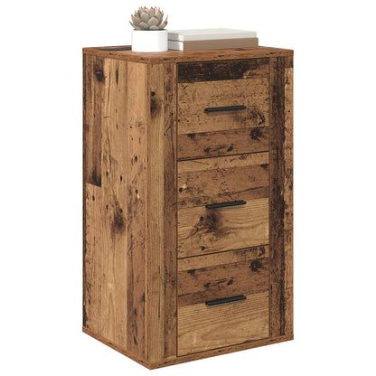 vidaXL Sideboard Old Wood 40 x 33 x 70 cm Engineered Wood