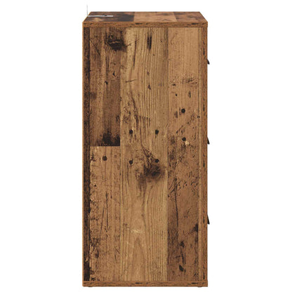 vidaXL Sideboard Old Wood 40 x 33 x 70 cm Engineered Wood