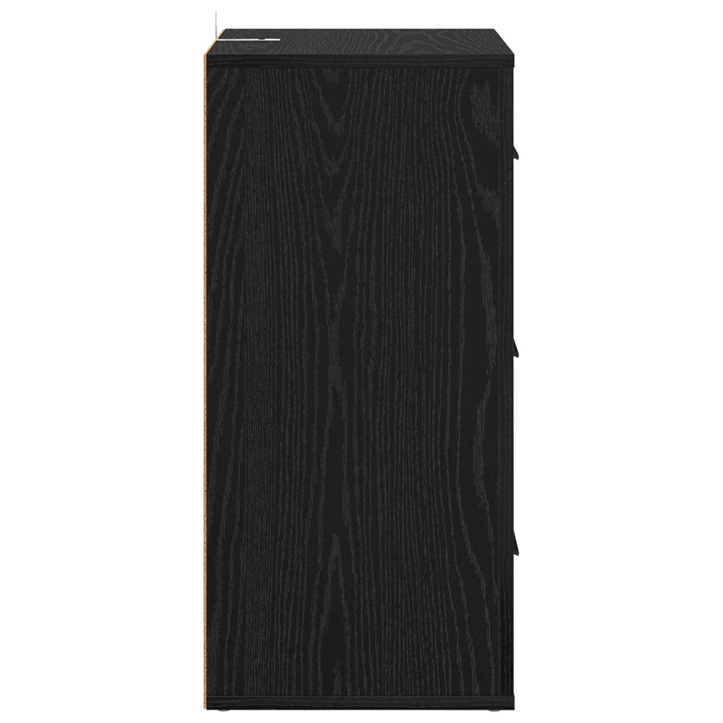 vidaXL Sideboard Black Oak 40 x 33 x 70 cm Engineered Wood