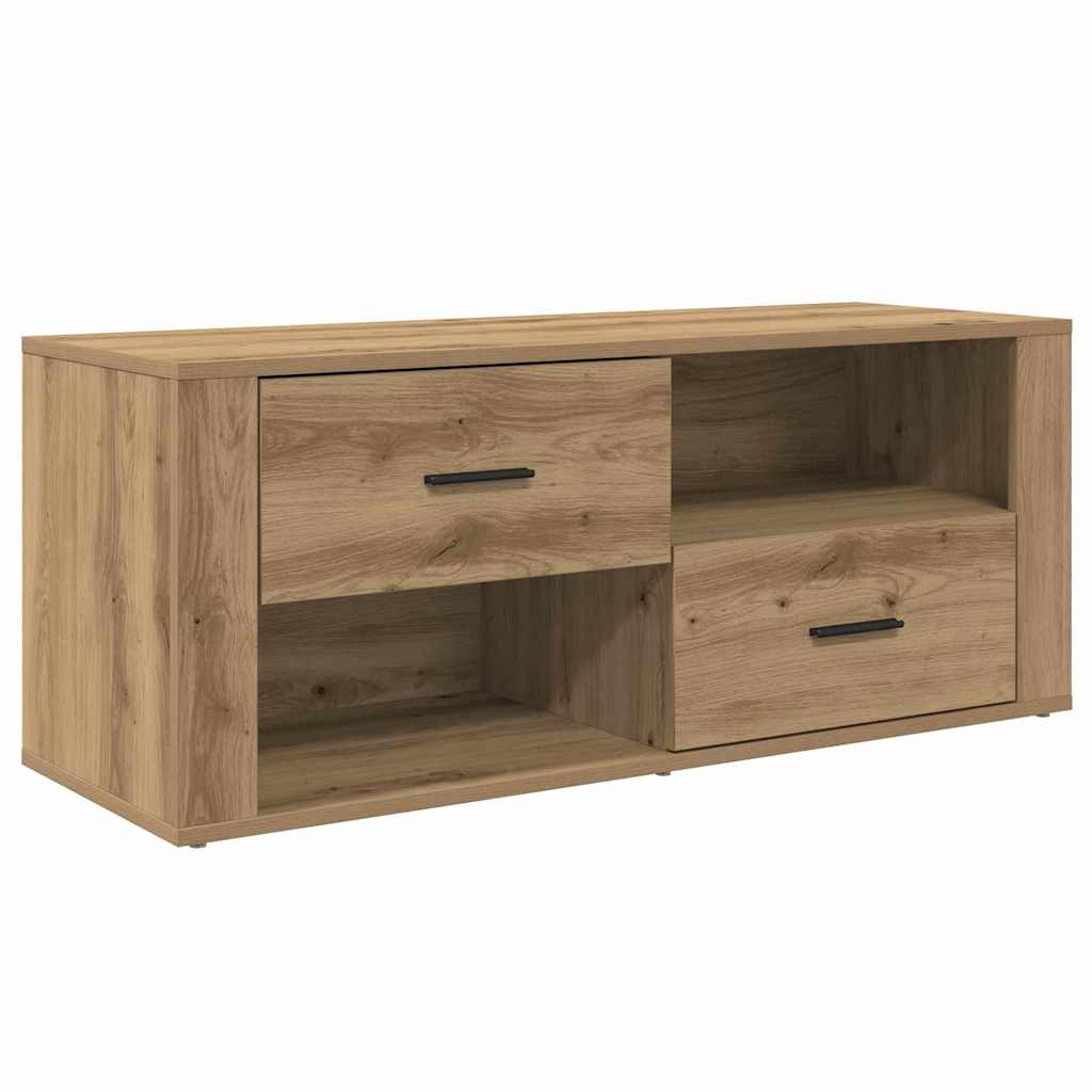 vidaXL TV Cabinet 100 x 35 x 40 cm Artisan Oak Engineered Wood