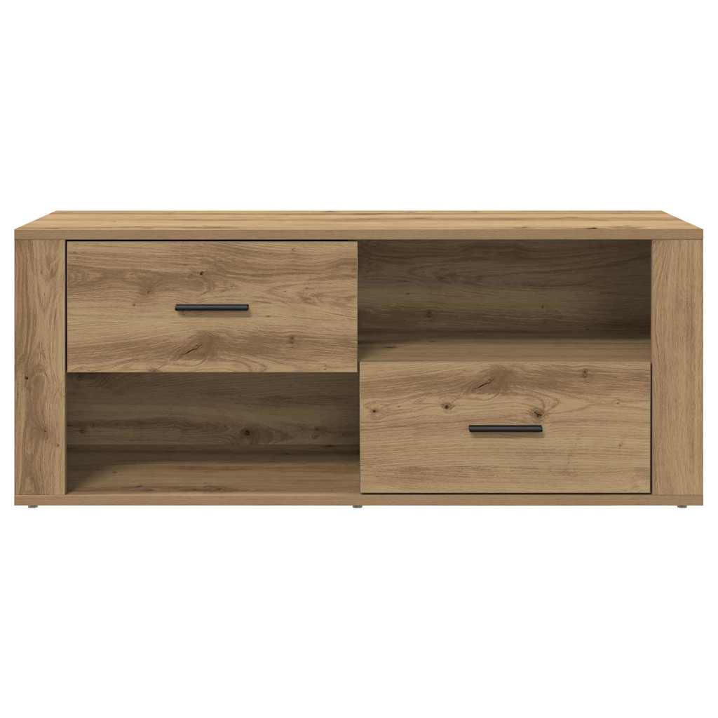 vidaXL TV Cabinet 100 x 35 x 40 cm Artisan Oak Engineered Wood