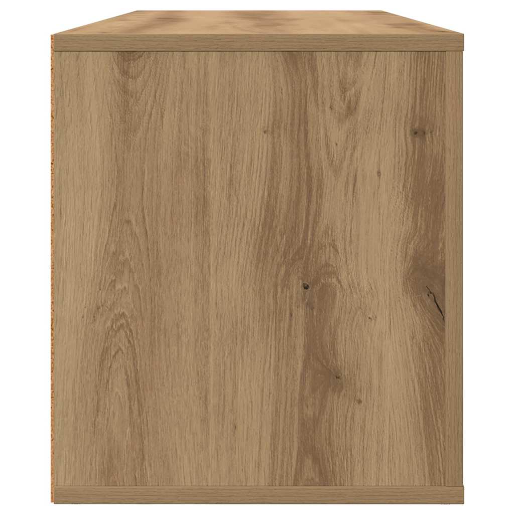 vidaXL TV Cabinet 100 x 35 x 40 cm Artisan Oak Engineered Wood