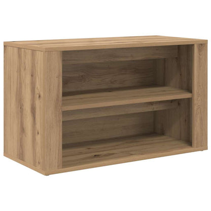 vidaXL Shoe Rack Artisan oak 75 x 35 x 45 cm Engineered wood