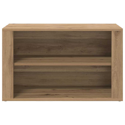 vidaXL Shoe Rack 75 x 35 x 45 cm Engineered Wood Artisan oak