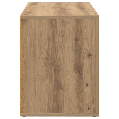 vidaXL Shoe Rack 75 x 35 x 45 cm Engineered Wood Artisan oak
