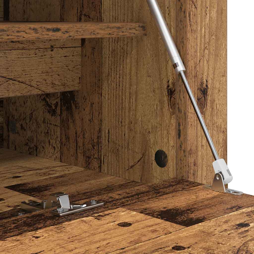 vidaXL Shoe Cabinet Old wood 100 x 35 x 38 cm Engineered wood
