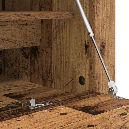 vidaXL Shoe Cabinet Old wood 100 x 35 x 38 cm Engineered wood