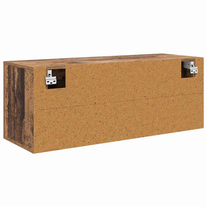 vidaXL Shoe Cabinet Old wood 100 x 35 x 38 cm Engineered wood