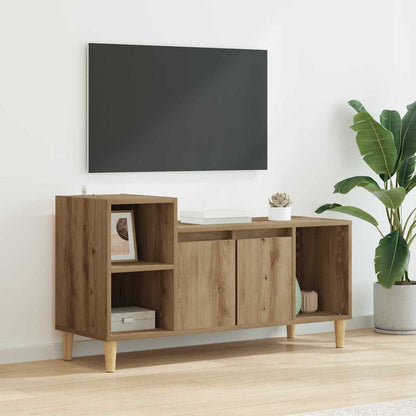 vidaXL TV Cabinet 100 x 35 x 55 cm Artisan Oak Engineered Wood