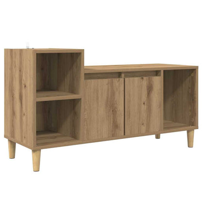 vidaXL TV Cabinet 100 x 35 x 55 cm Artisan Oak Engineered Wood