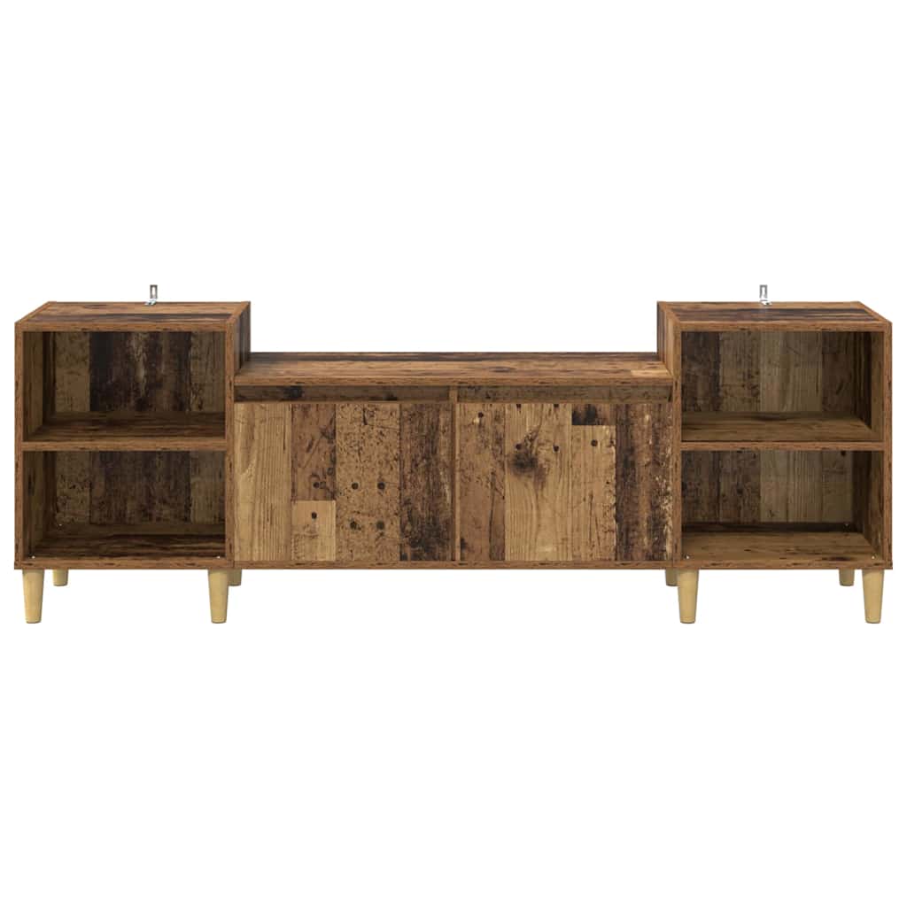 vidaXL TV Cabinet Old Wood 160 x 35 x 55 cm Engineered Wood