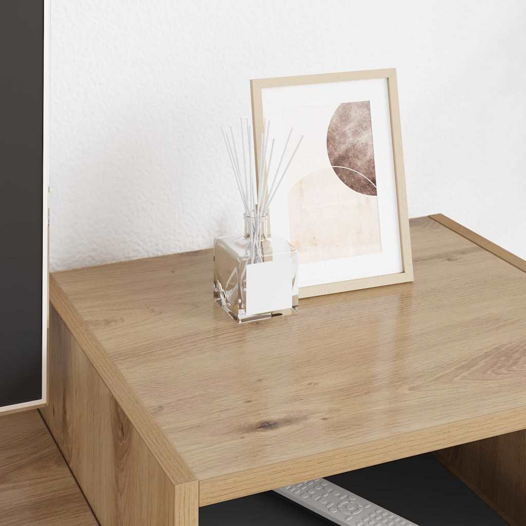 vidaXL TV Cabinet 160 x 35 x 55 cm Artisan Oak Engineered Wood