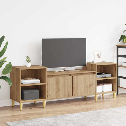 vidaXL TV Cabinet 160 x 35 x 55 cm Artisan Oak Engineered Wood
