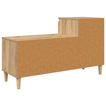 vidaXL Shoe Cabinet Artisan Oak 102 x 36 x 60 cm Engineered Wood