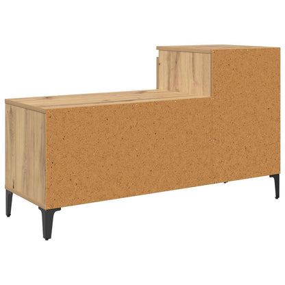 vidaXL Shoe Cabinet Artisan oak 102 x 36 x 60 cm Engineered wood