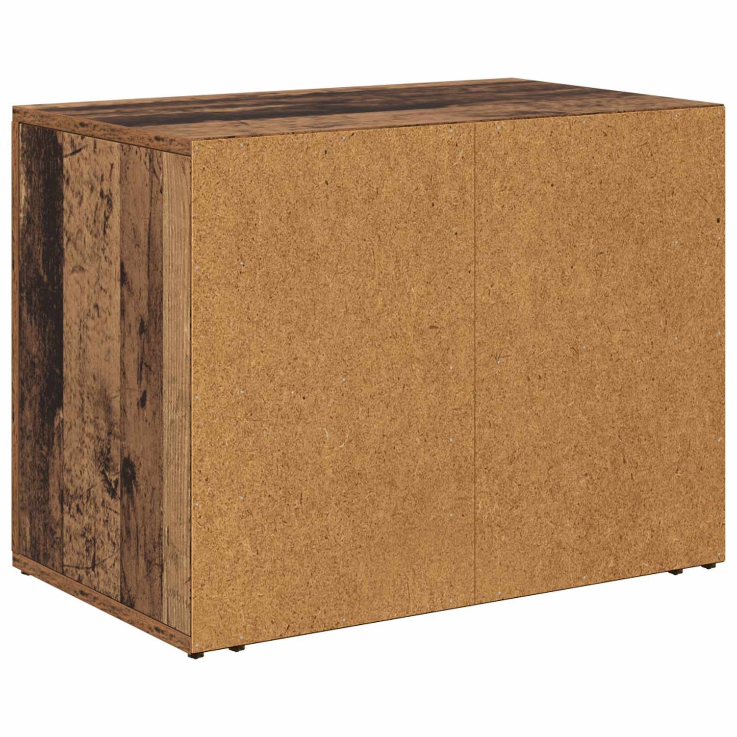 vidaXL Bedside Cabinet Old Wood 35 x 60 x 50 cm Engineered Wood
