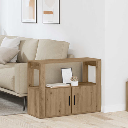 vidaXL Sideboard Artisan oak 80 x 30 x 60 cm Engineered Wood