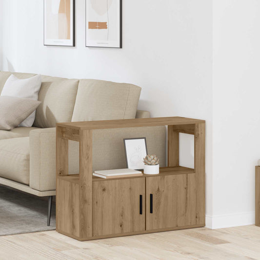 vidaXL Sideboard Artisan oak 80 x 30 x 60 cm Engineered Wood