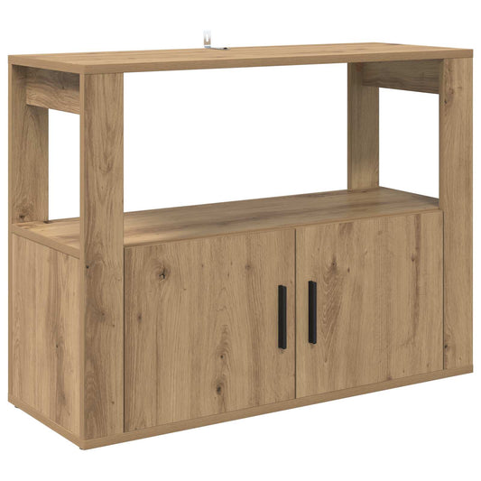 vidaXL Sideboard Artisan oak 80 x 30 x 60 cm Engineered Wood