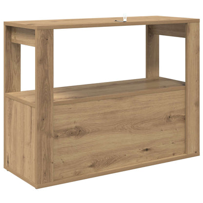 vidaXL Sideboard Artisan oak 80 x 30 x 60 cm Engineered Wood