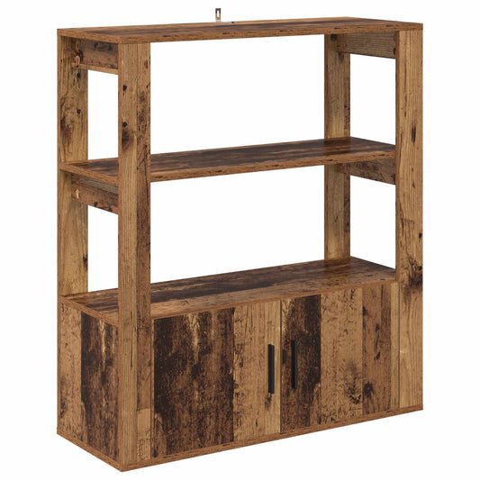 vidaXL Sideboard Old wood 30 x 80 x 90 cm Engineered Wood