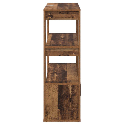 vidaXL Sideboard Old wood 30 x 80 x 90 cm Engineered wood