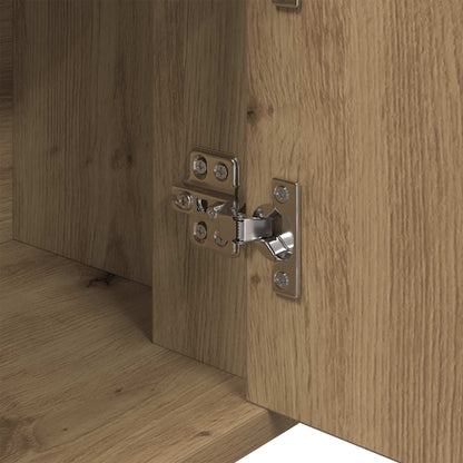 vidaXL Sideboard Artisan oak 30 x 80 x 90 cm Engineered Wood