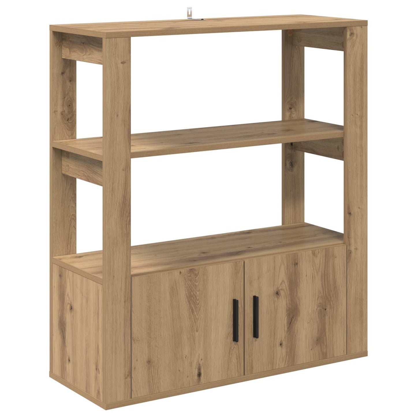 vidaXL Sideboard Artisan oak 30 x 80 x 90 cm Engineered Wood