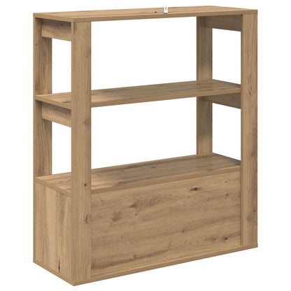 vidaXL Sideboard Artisan oak 30 x 80 x 90 cm Engineered Wood