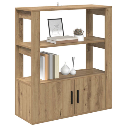 vidaXL Sideboard Artisan oak 30 x 80 x 90 cm Engineered Wood