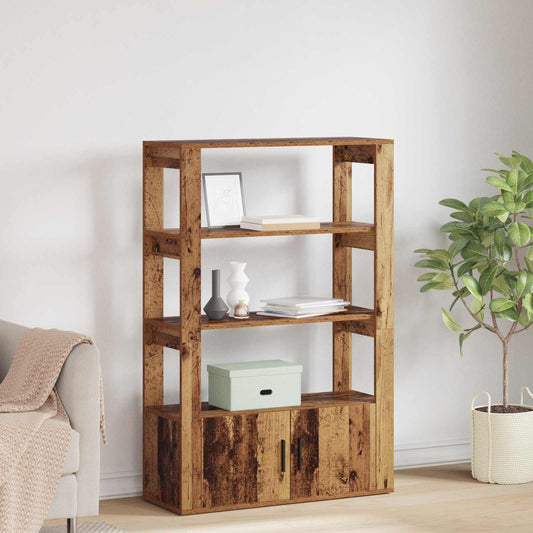 vidaXL Sideboard Old wood 30 x 80 x 119.5 cm Engineered Wood