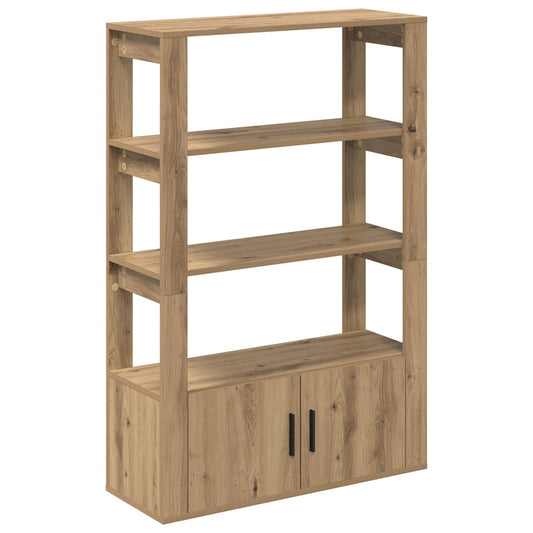 vidaXL Sideboard Artisan oak 30 x 80 x 119.5 cm Engineered Wood
