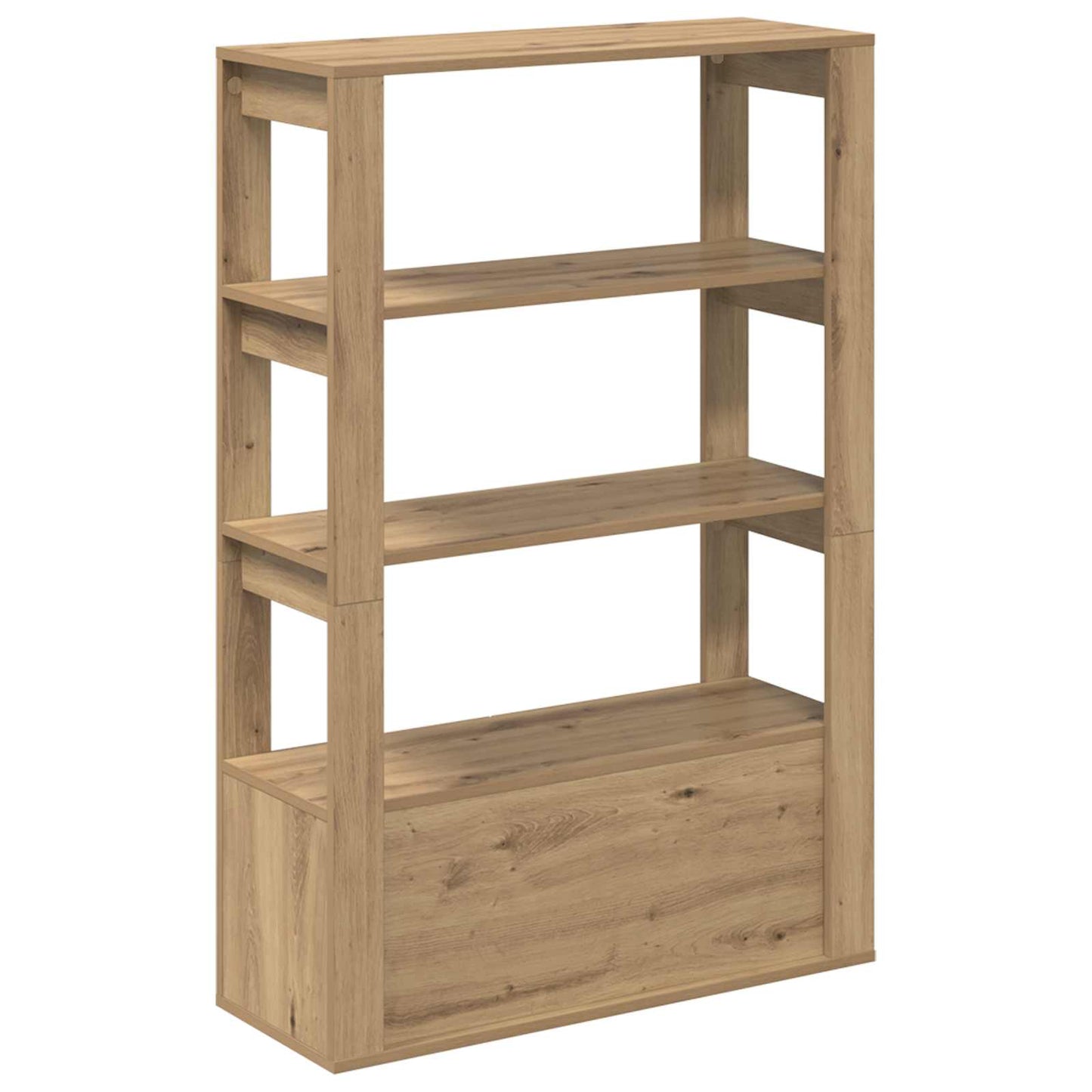 vidaXL Sideboard Artisan oak 30 x 80 x 119.5 cm Engineered wood
