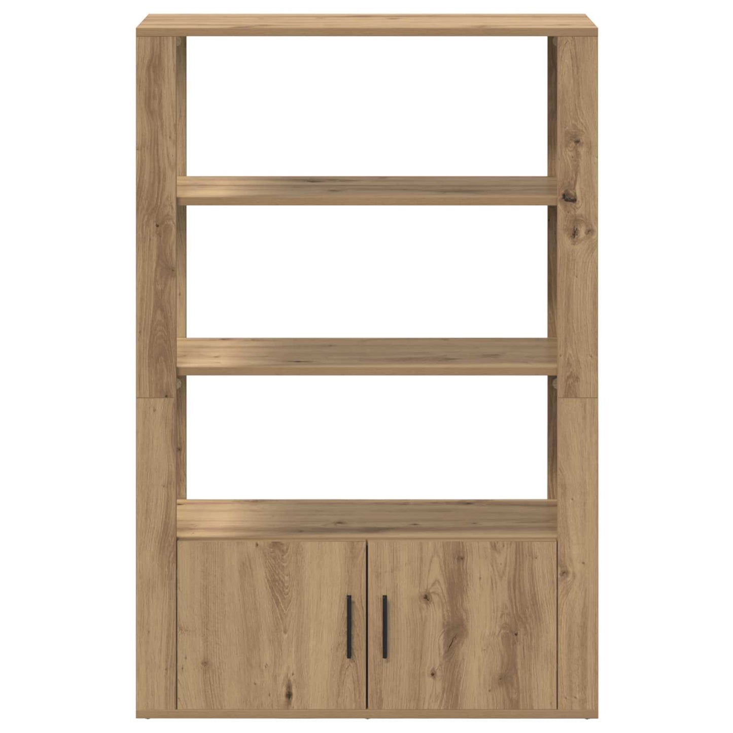 vidaXL Sideboard Artisan oak 30 x 80 x 119.5 cm Engineered wood