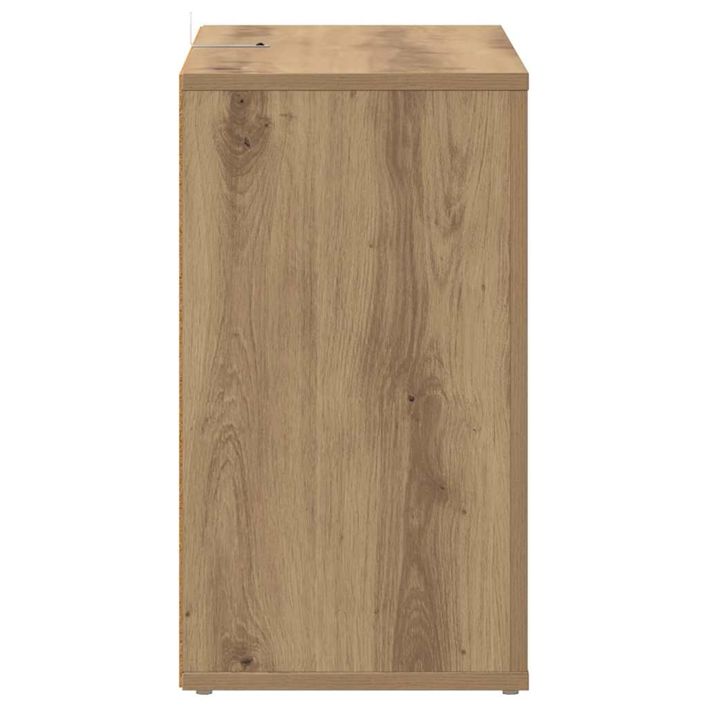 vidaXL Sideboard Artisan Oak 80 x 30 x 53 cm Engineered Wood