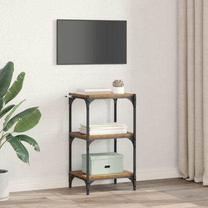 vidaXL Book Cabinet Old wood 40 x 33 x 70.5 cm Engineered wood