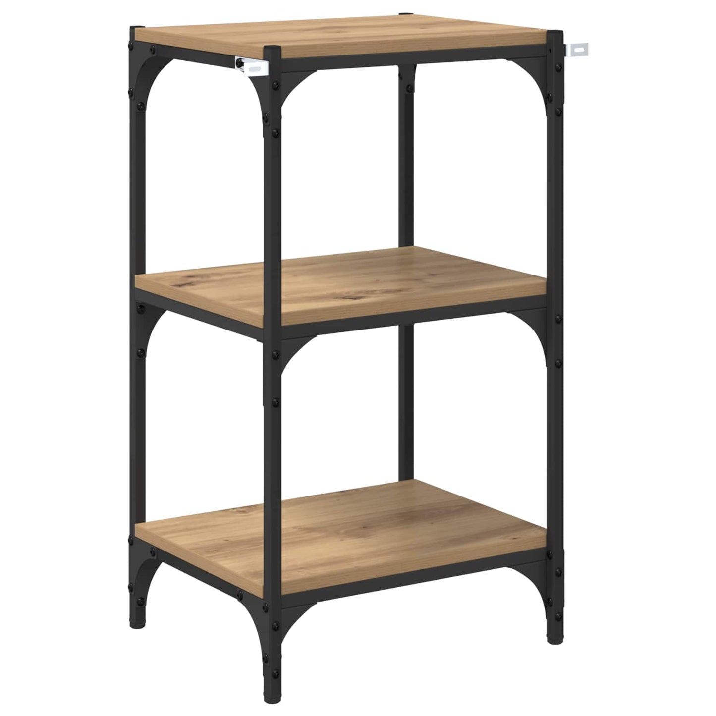 vidaXL Book Cabinet 3-Tier 40 x 33 x 70.5 cm Engineered wood