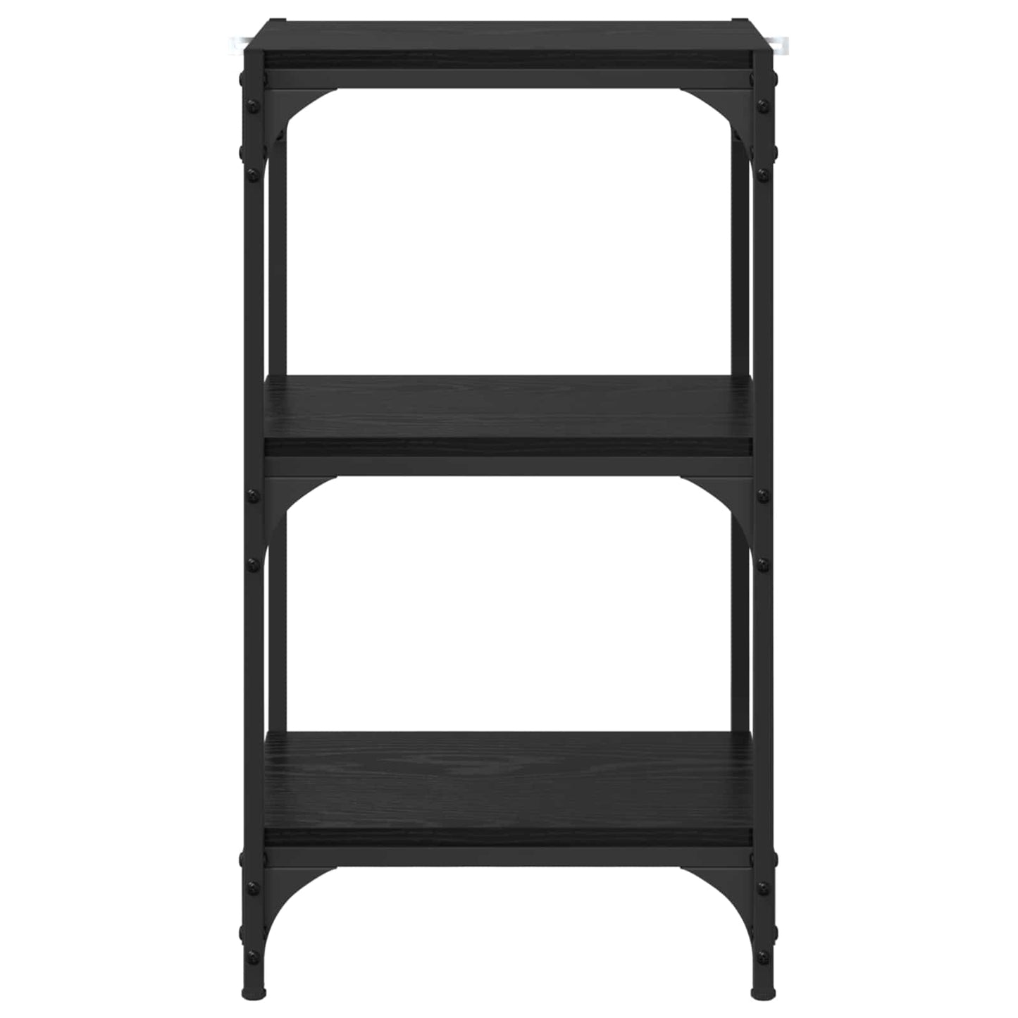 vidaXL Book Cabinet Black oak 40 x 33 x 70.5 cm Engineered wood