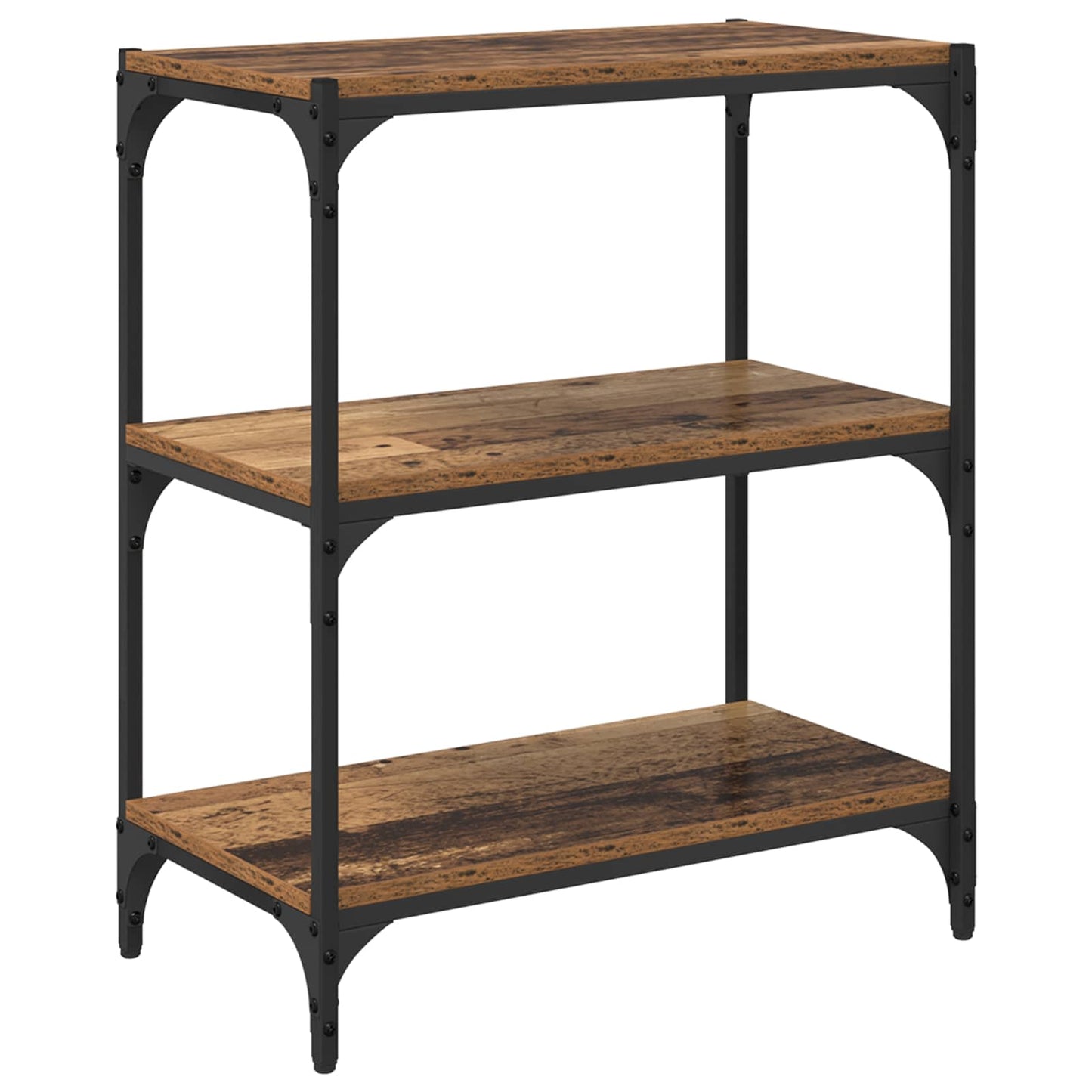 vidaXL Book Cabinet Old wood 60 x 33 x 70.5 cm Engineered wood