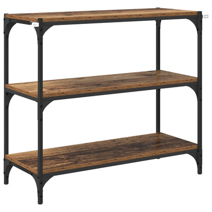 vidaXL Book Cabinet Old Wood 80 x 33 x 70.5 cm
