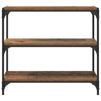 vidaXL Book Cabinet Old Wood 80 x 33 x 70.5 cm
