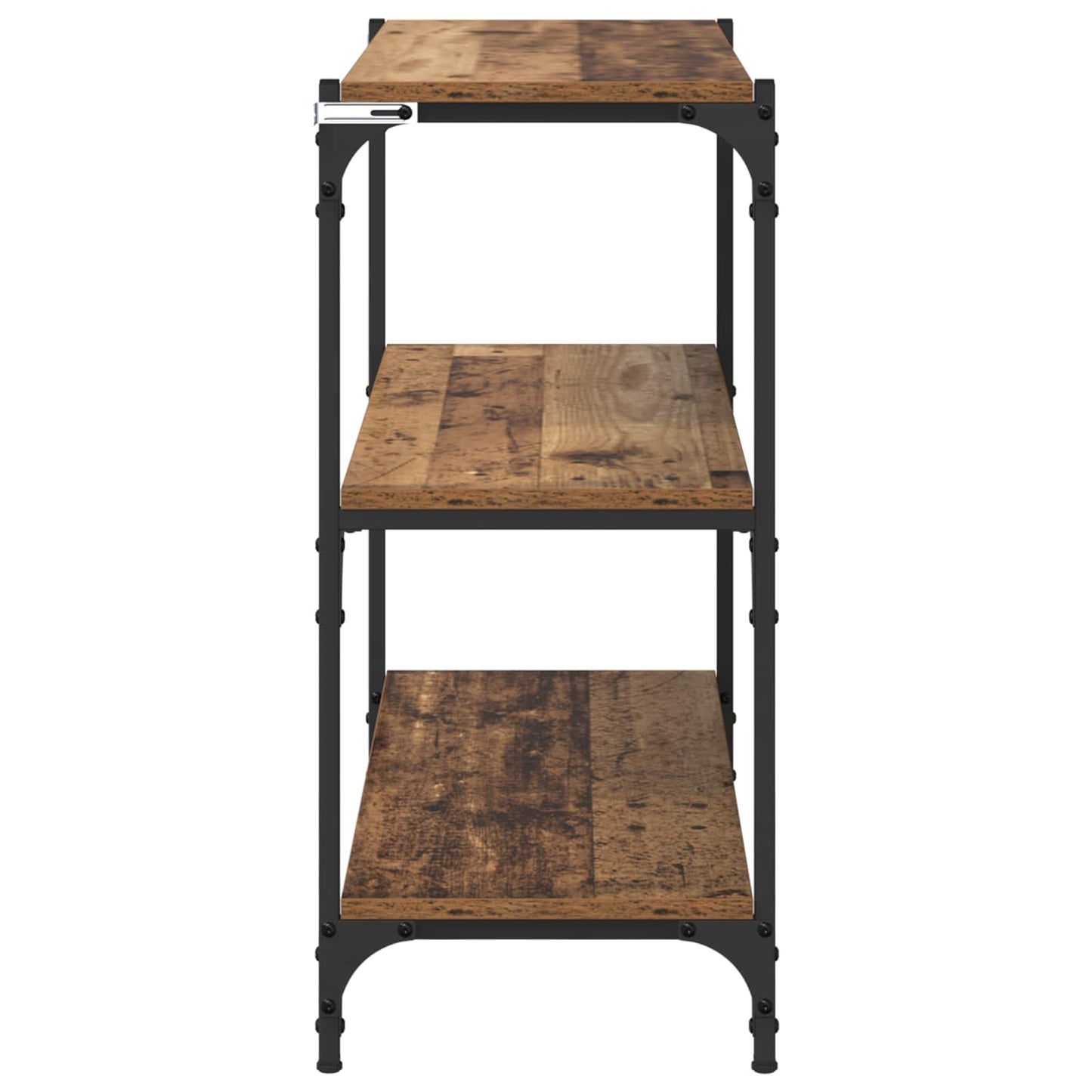 vidaXL Book Cabinet Old Wood 80 x 33 x 70.5 cm