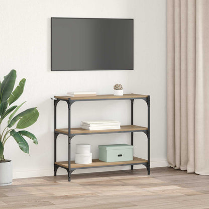 vidaXL Book Cabinet 3-Tier 80 x 33 x 70.5 cm Engineered wood