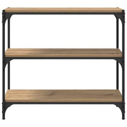 vidaXL Book Cabinet 3-Tier 80 x 33 x 70.5 cm Engineered wood