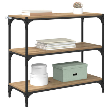 vidaXL Book Cabinet 3-Tier 80 x 33 x 70.5 cm Engineered wood