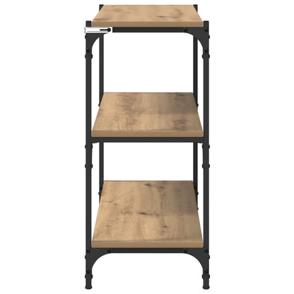 vidaXL Book Cabinet 3-Tier 80 x 33 x 70.5 cm Engineered wood