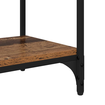 vidaXL Book Cabinet Old wood 100 x 33 x 70.5 cm Engineered wood