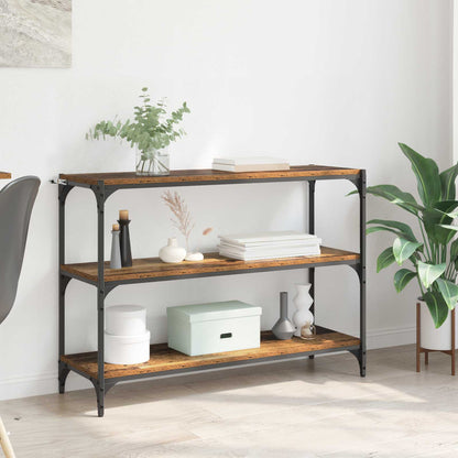 vidaXL Book Cabinet Old wood 100 x 33 x 70.5 cm Engineered wood