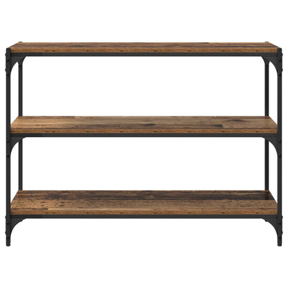 vidaXL Book Cabinet Old wood 100 x 33 x 70.5 cm Engineered wood