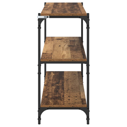 vidaXL Book Cabinet Old wood 100 x 33 x 70.5 cm Engineered wood